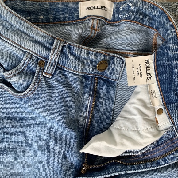 Rolla’s Eastcoast High Rise Flare Size 24 - Picture 7 of 9